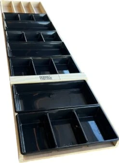 Sjoelbak - Borrelsjoelbak - Hapjesplank - Borrelplank - Mini Sjoelbak 120 Cm Met Zwarte Bakjes - Kleine Sjoelbakken -Bestek Winkel 882x1200 1