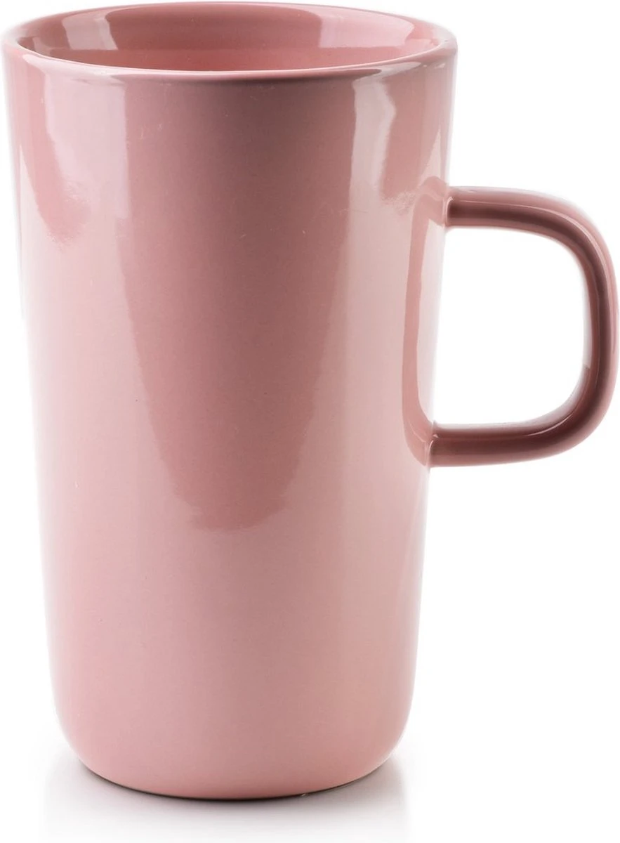 Affekdesign Nadine2 - Set Van 2 Maxi Mok - 550 Ml - Oud Roze 1 Affekdesign Nadine2 - Set Van 2 Maxi Mok - 550 Ml - Oud Roze