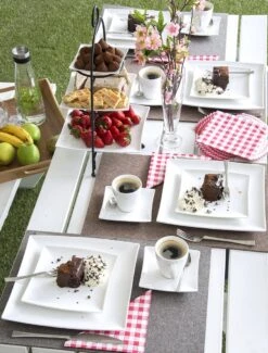 Maxwell & Williams East Meets West Serviesset - 6 Personen- 30 Delig - Wit -Bestek Winkel 913x1200 2