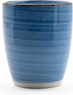 Koffiekopjes - Ocean Blue - Koffiebeker - Unieke Kleuren - Blauw - Set Van 12 Kopjes (ook Los Verkrijgbaar) - 160ML En 340ML - Porselein - Hip En Trendy -Bestek Winkel 928x1200 1
