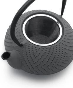 Bredemeijer Theepot Fujian 1.2L Met Filter Warm Grijs -Bestek Winkel 996x1200 1